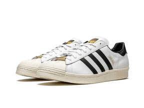 Adidas Superstar 80's X Bape "White Black" - street-bill.dk