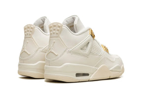 Jordan 4 Retro Metallic Gold (Women's)