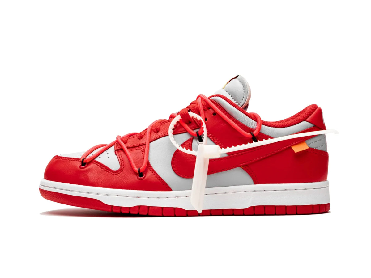 Nike Dunk Low X Off-White "University Red" - street-bill.dk