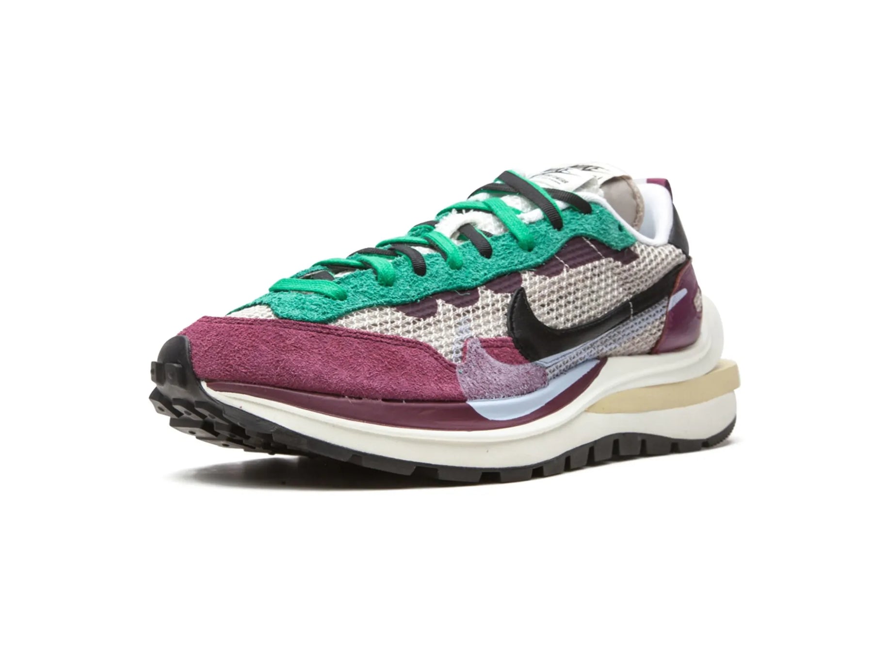 Nike Vaporwaffle Sacai "Red Neptune Green" - street-bill.dk