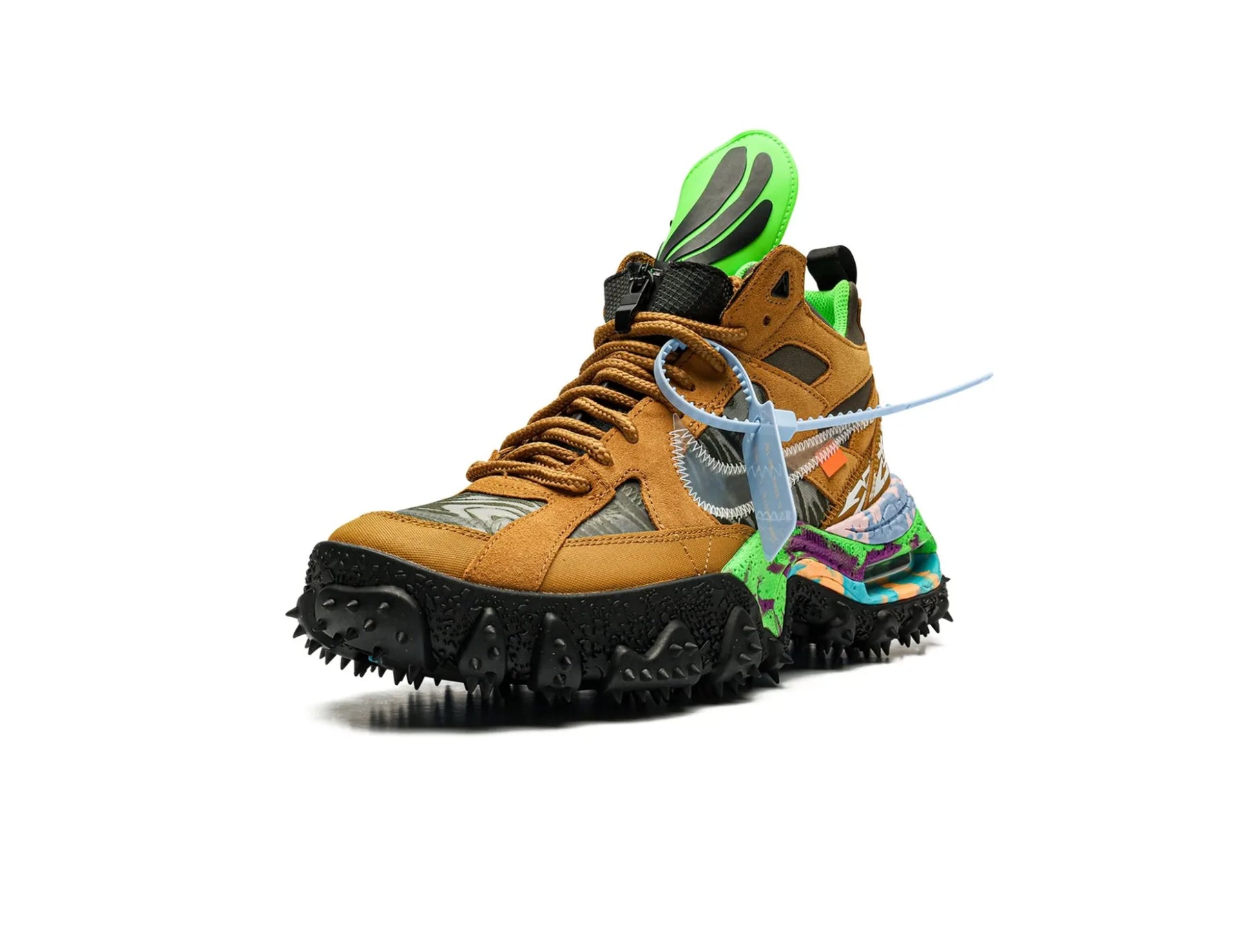 Nike Air Terra Forma x Off-White "Wheat Green Strike" - street-bill.dk