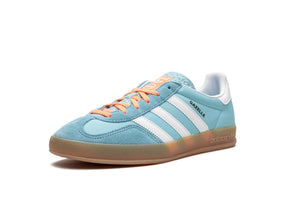 Adidas Gazelle Indoor "Preloved Blue White Gum" - street-bill.dk