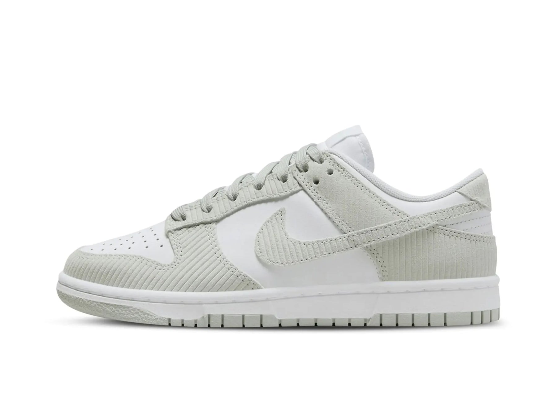 Nike Dunk Low "Light Silver Corduroy" - street-bill.dk