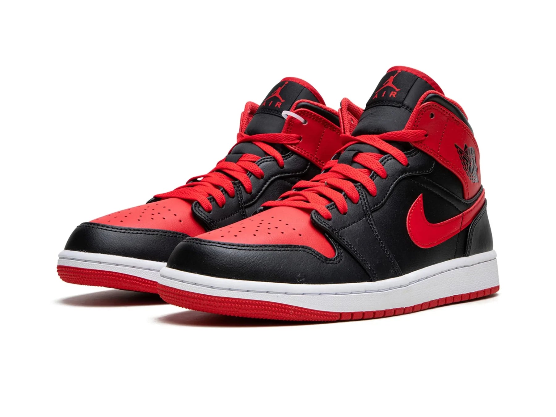 Nike Air Jordan 1 Mid "Alternate Bred (2022)" - street-bill.dk