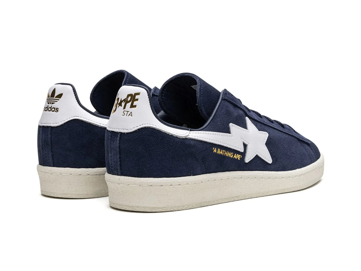 Adidas Campus 80s X Bape "Collegiate Navy" - street-bill.dk