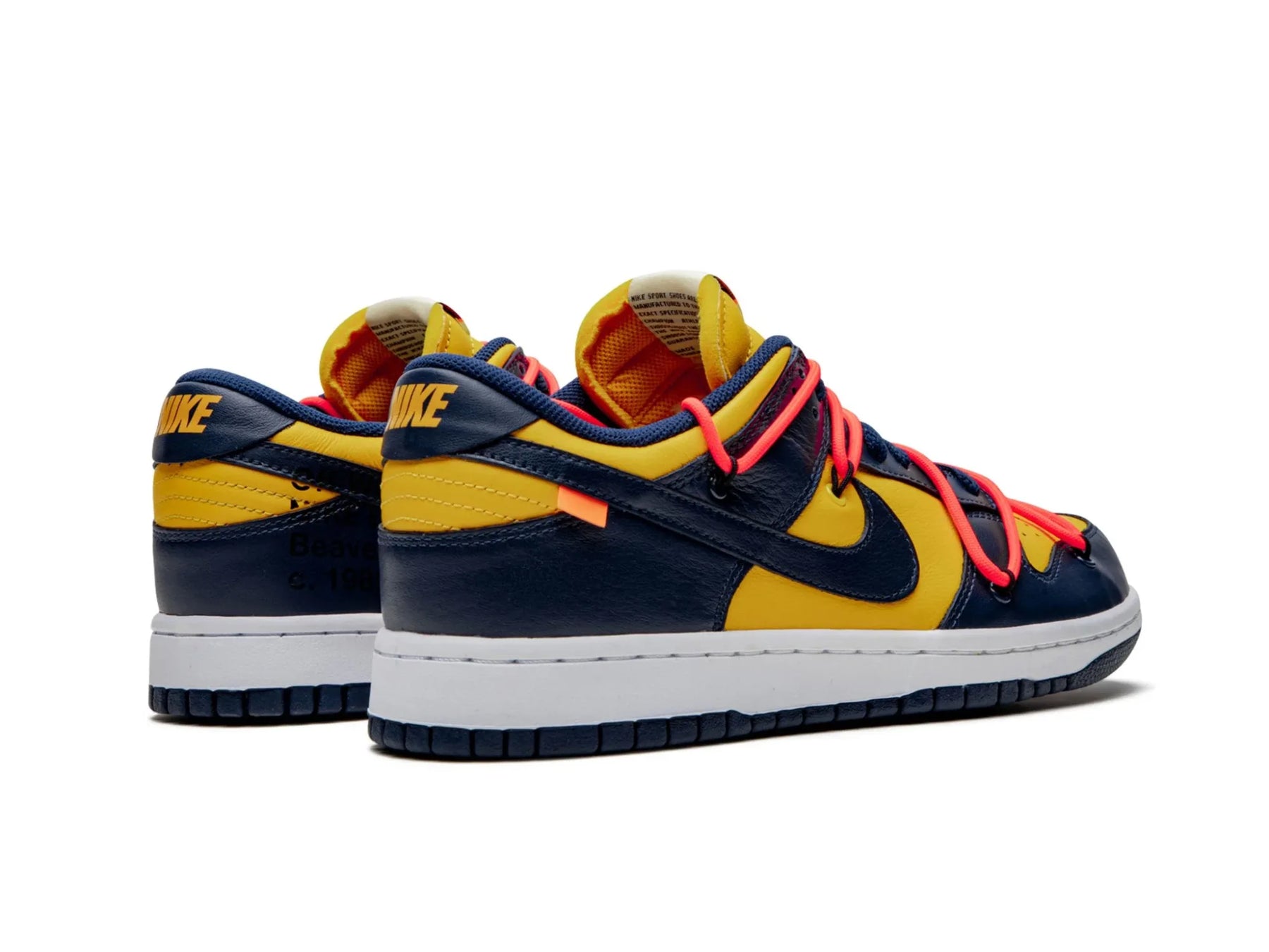 Nike Dunk Low X Off-White "Michigan" - street-bill.dk