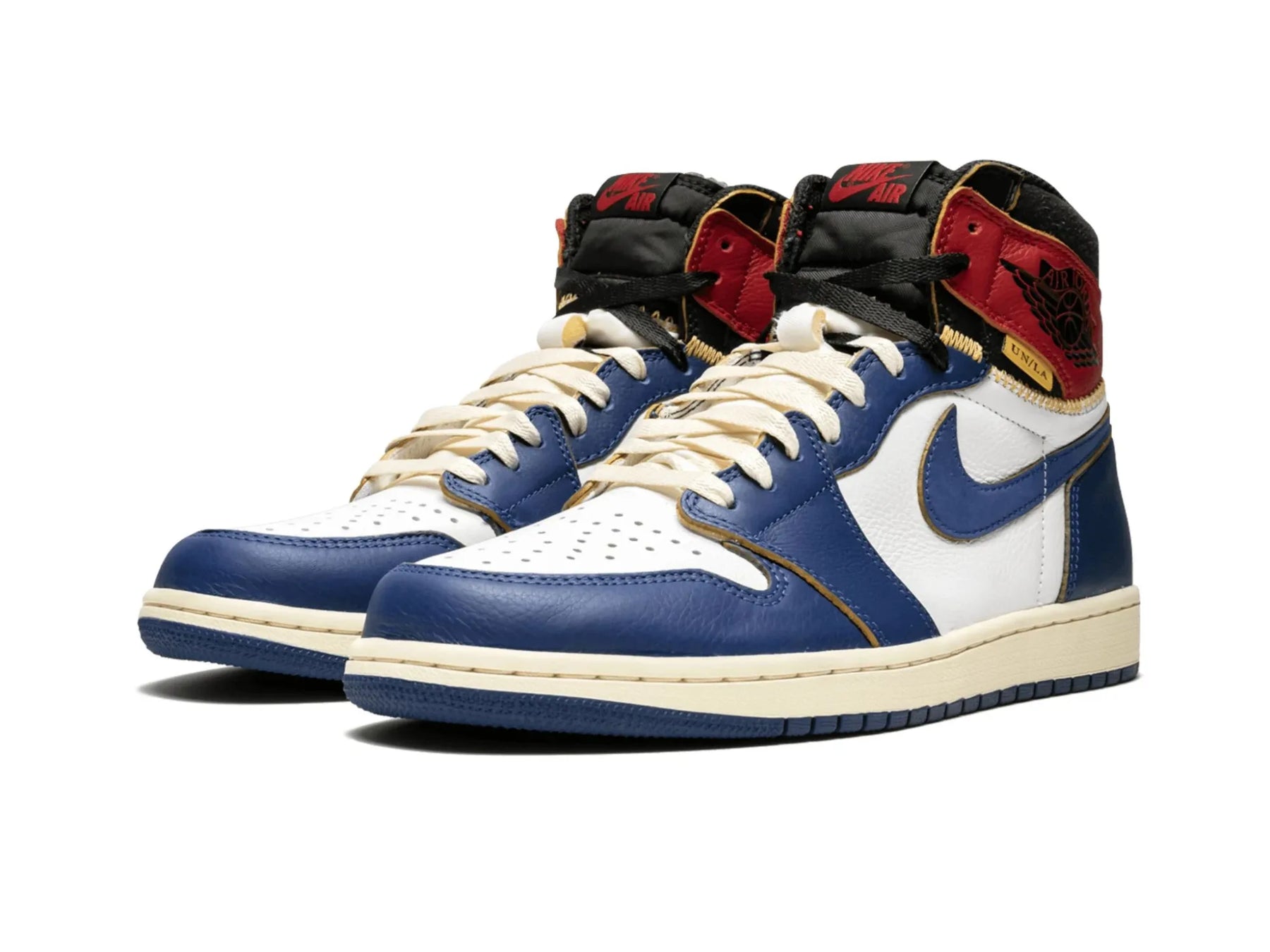 Nike Air Jordan 1 Retro High "Union Los Angeles Blue Toe" - street-bill.dk