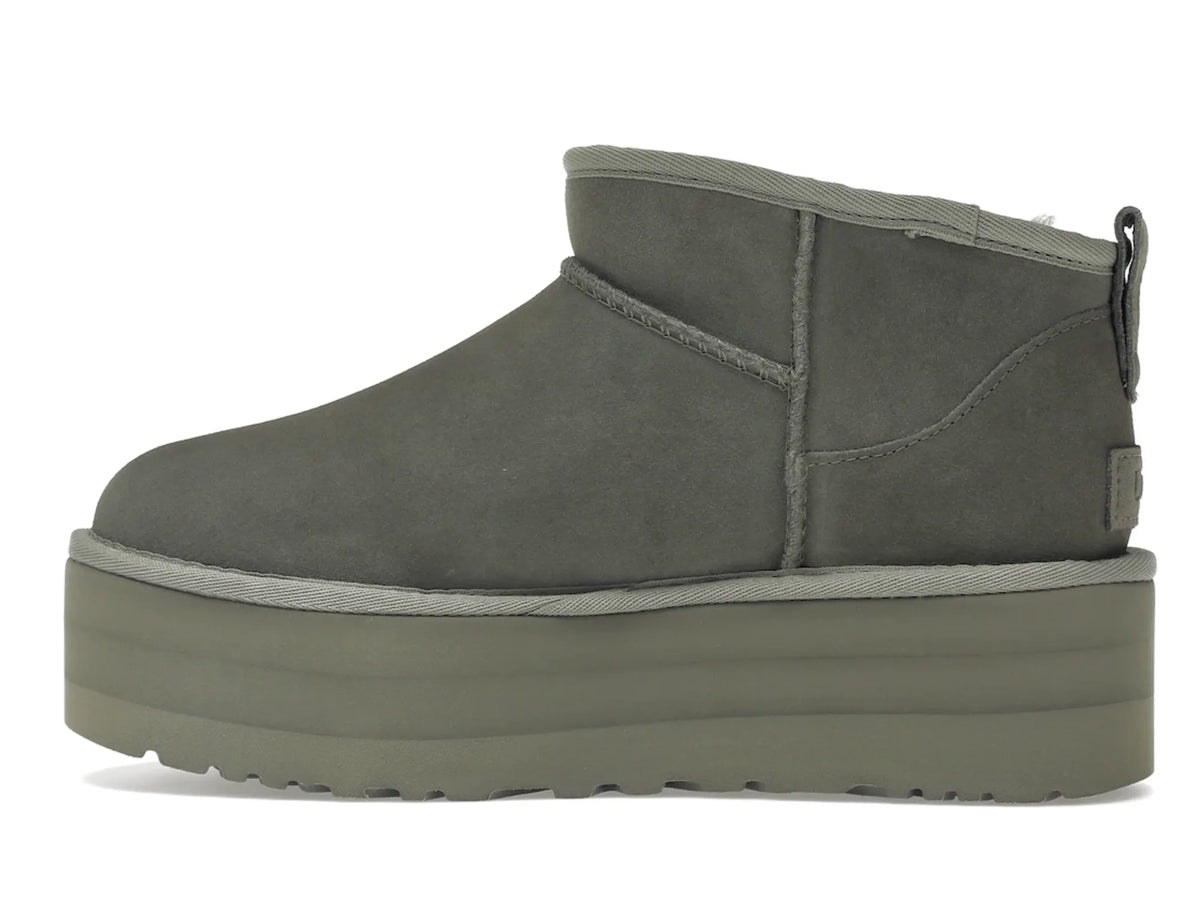 UGG Classic Ultra Mini Platform Boot Moss Green (Women's)