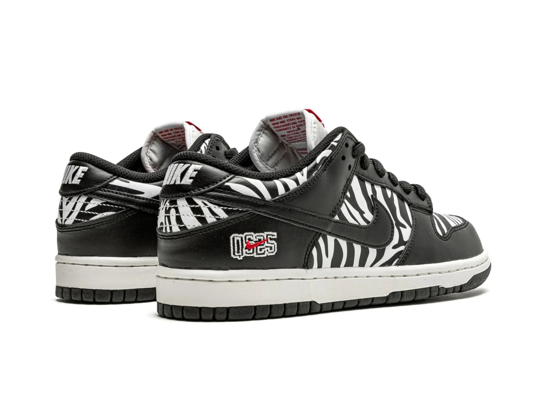 Nike SB Dunk Low OG X Quartersnacks "Zebra" - street-bill.dk