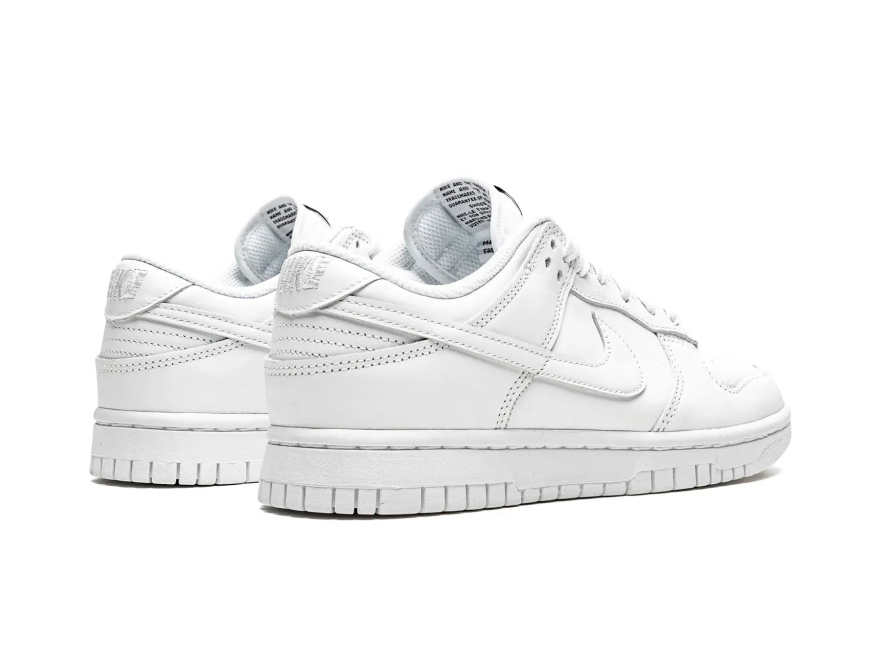 Nike Dunk Low "Triple White" - street-bill.dk