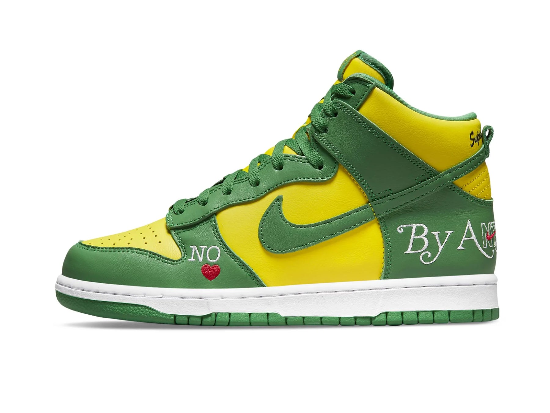 Nike Dunk High SB x Supreme "By Any Means Brazil" - street-bill.dk