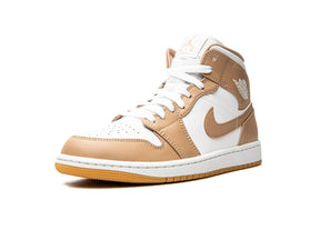 Nike Air Jordan 1 Mid "Tan Gum" - street-bill.dk