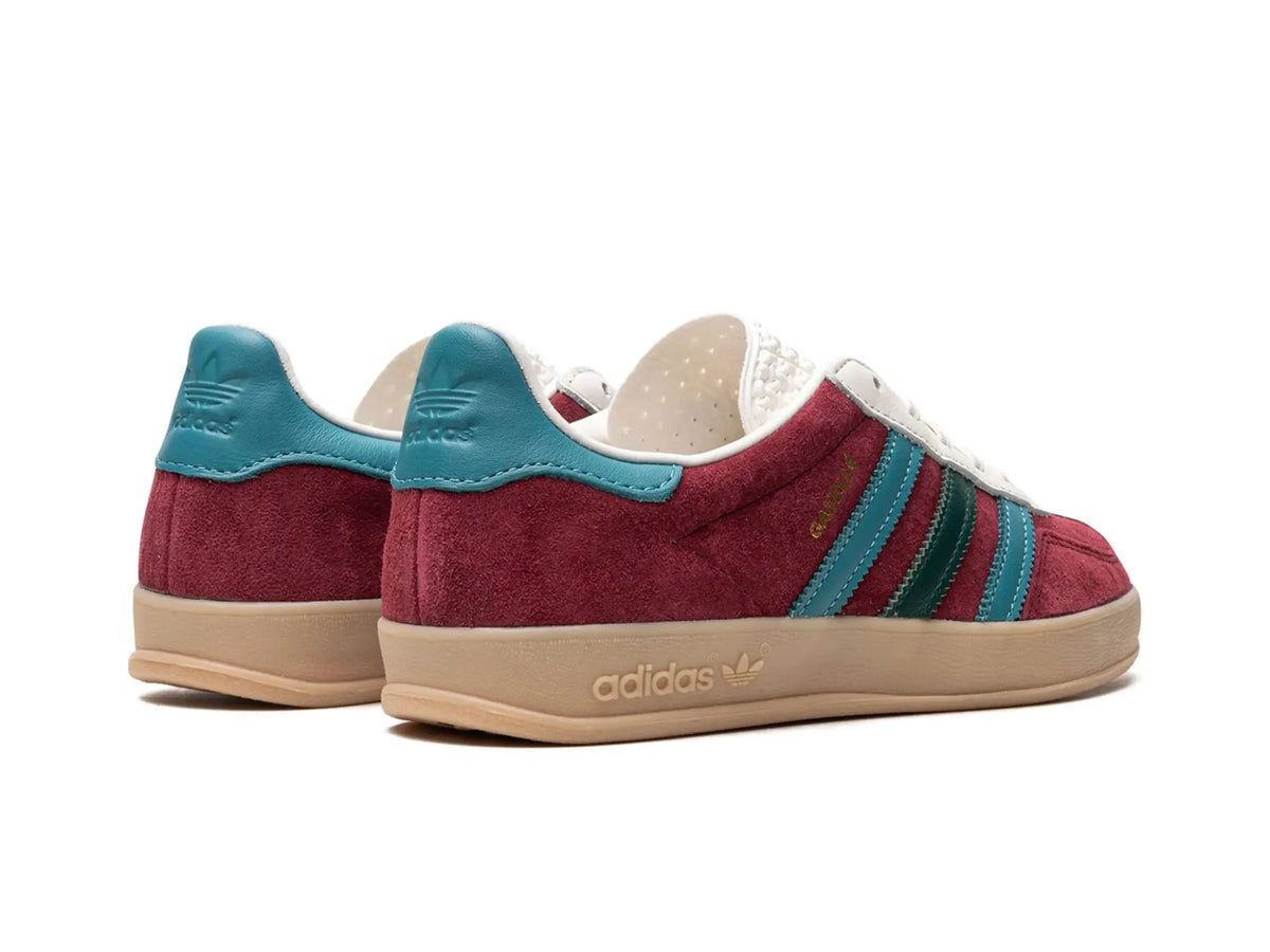 Adidas Gazelle Indoor "Collegiate Burgundy Arctic Fuchsia" - street-bill.dk