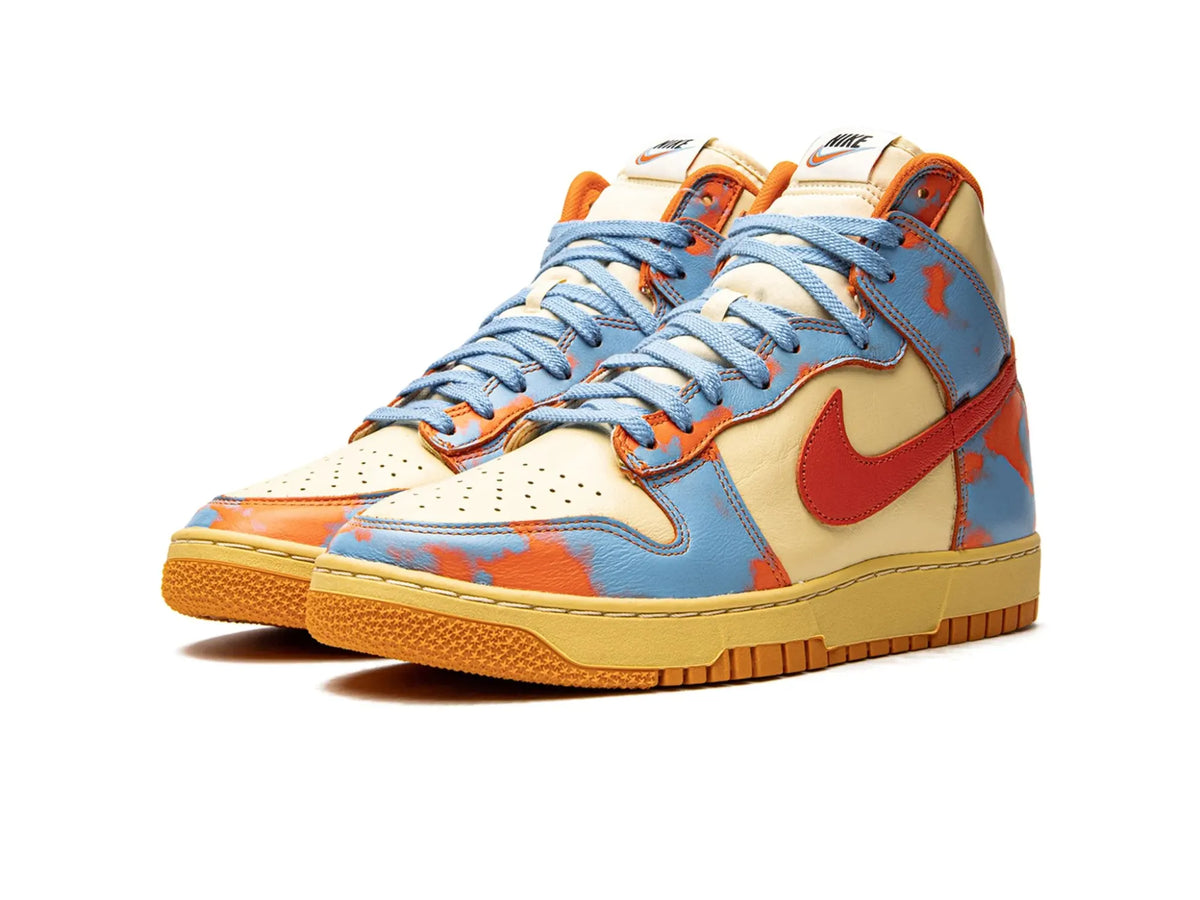 Nike Dunk High 1985 "Orange Acid Wash" - street-bill.dk