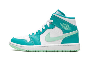 Nike Air Jordan 1 Mid "Washed Teal" - street-bill.dk