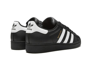 Adidas Superstar "Core Black Cloud White Gold" - street-bill.dk