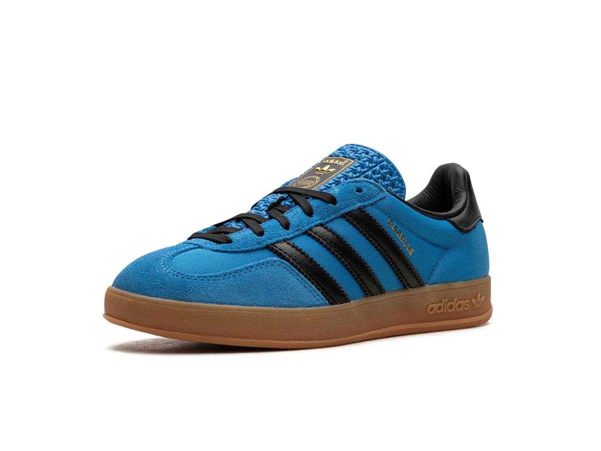 Adidas Gazelle Indoor "Bright Blue Black Gum" - street-bill.dk