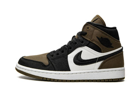 Nike Air Jordan 1 Mid "Olive Toe" - street-bill.dk