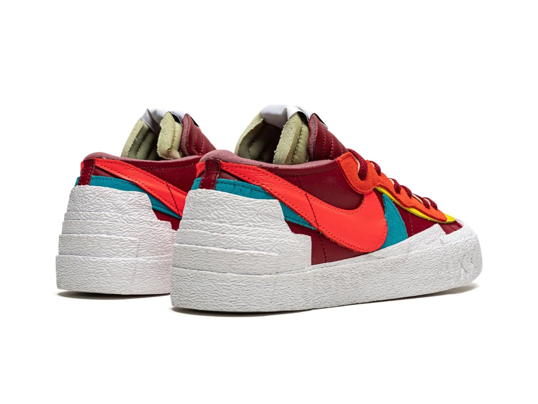 Nike Blazer Low Sacai X KAWS "Team Red" - street-bill.dk