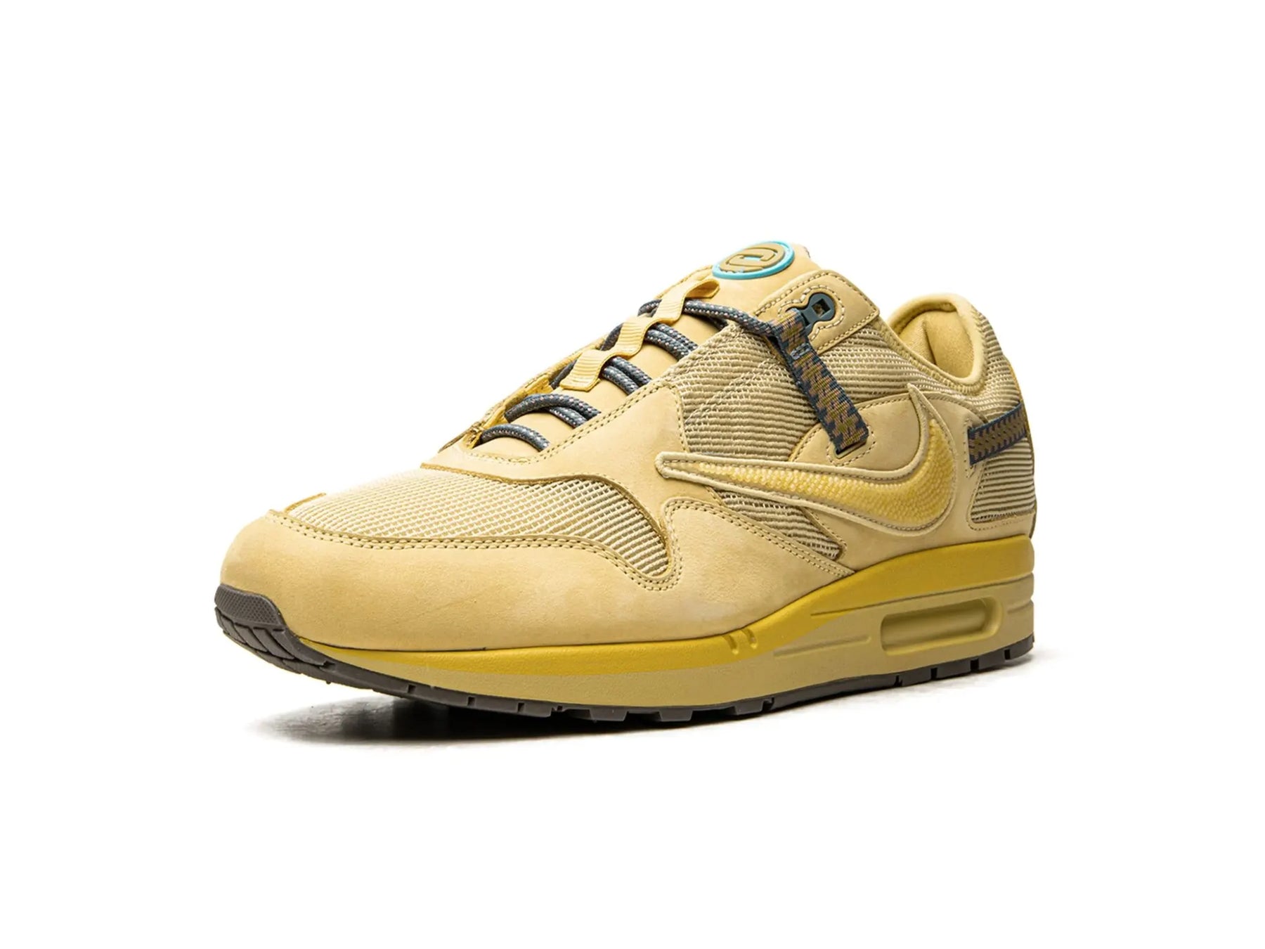 Nike Air Max 1 X Travis Scott Cactus Jack "Saturn Gold" - street-bill.dk