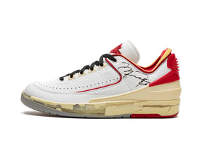 Nike Air Jordan 2 Retro Low SP X Off-White "White Red" - street-bill.dk