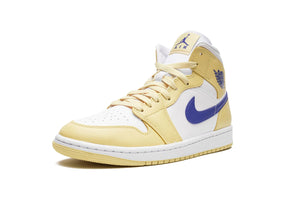 Nike Air Jordan 1 Mid "Lemon Wash Lapis" - street-bill.dk