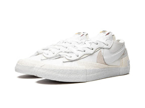 Nike Blazer Low X Sacai "All White" - street-bill.dk