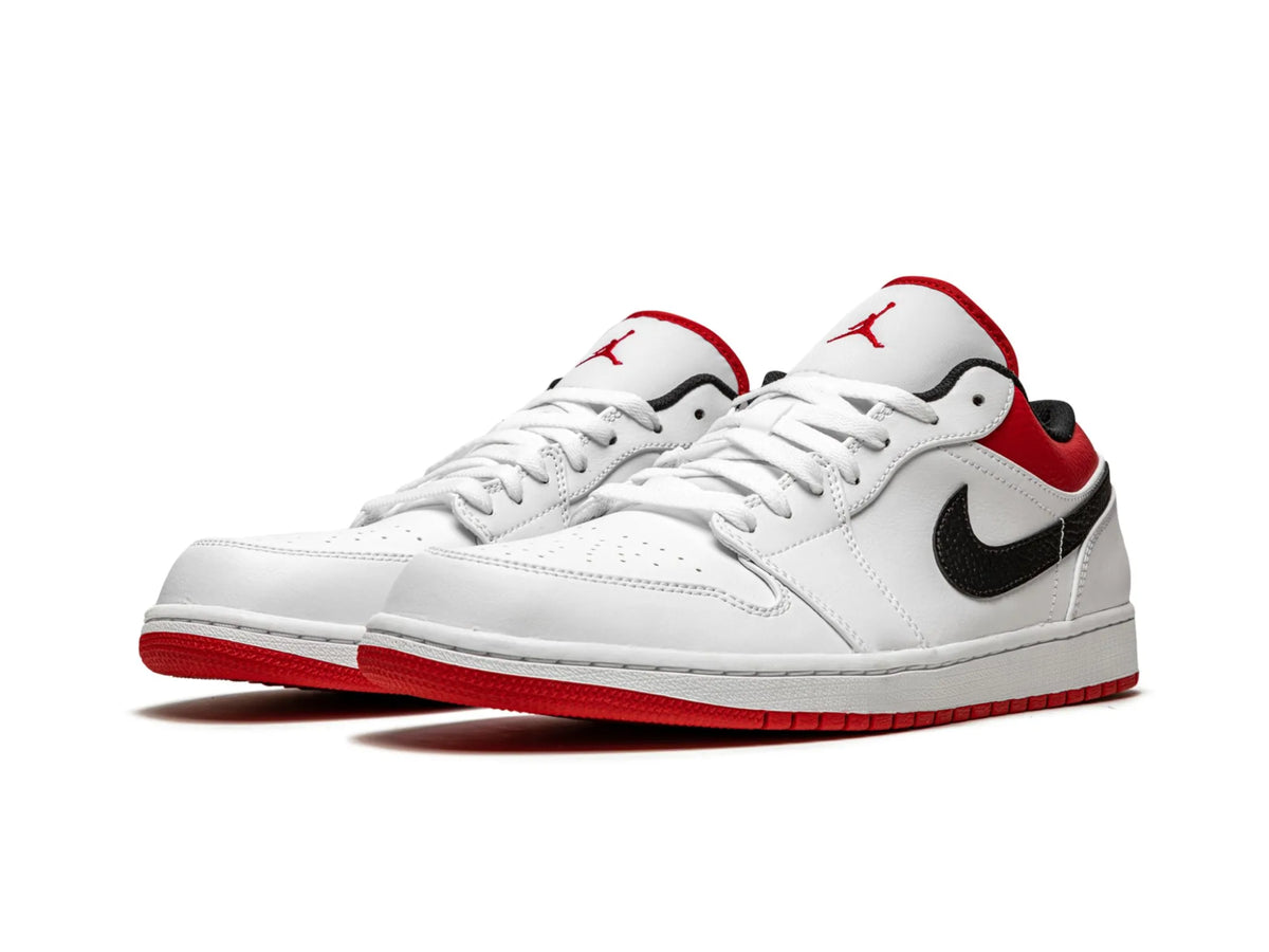 Nike Air Jordan 1 Low "White University Red Black" - street-bill.dk