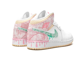 Nike Air Jordan 1 Mid "Paint Drip" - street-bill.dk