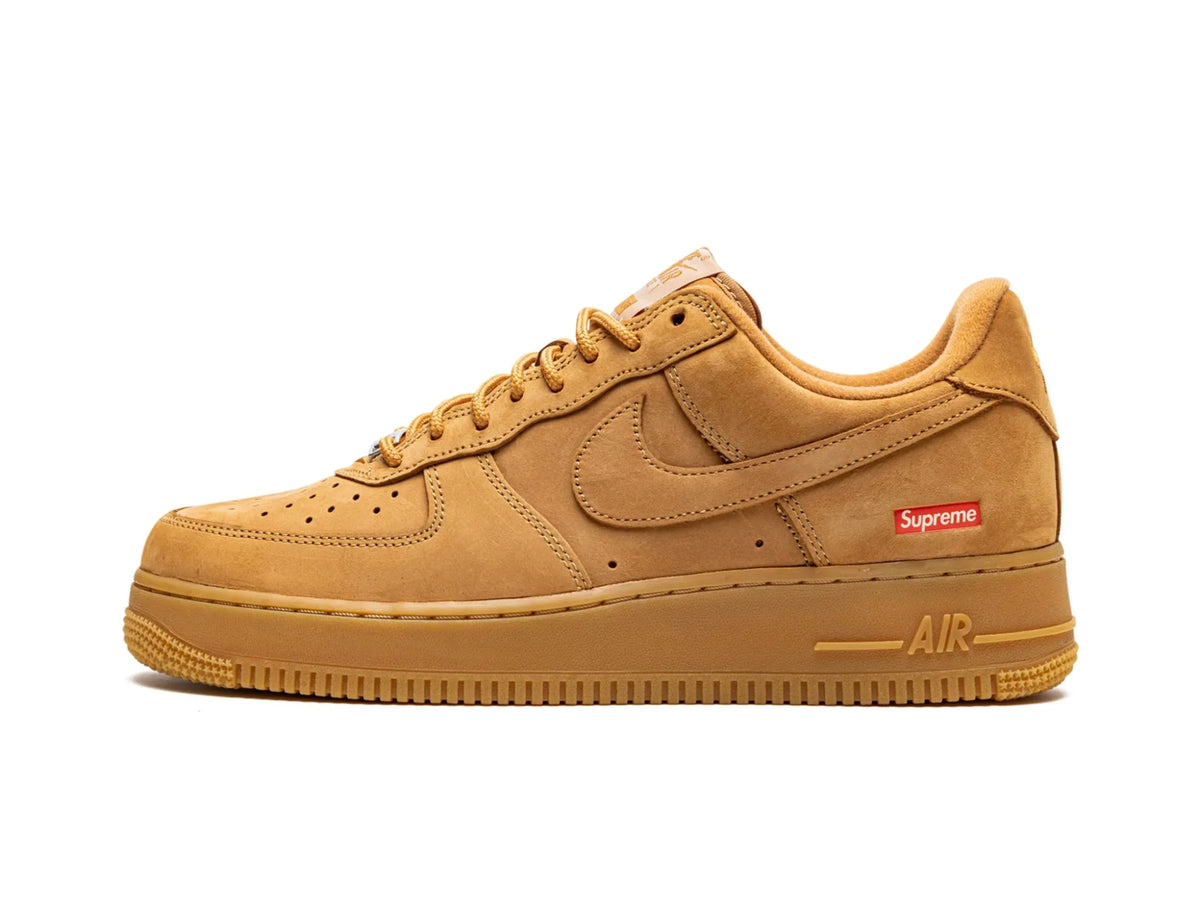 Nike Air Force 1 X Supreme "Wheat" - street-bill.dk