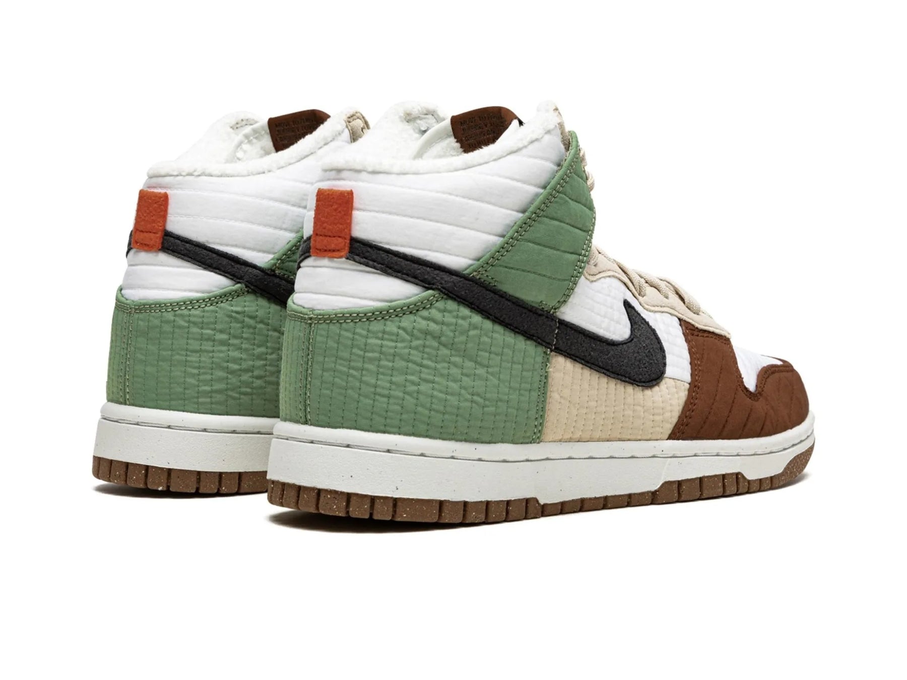 Nike Dunk High Next Nature "Oil Green" - street-bill.dk