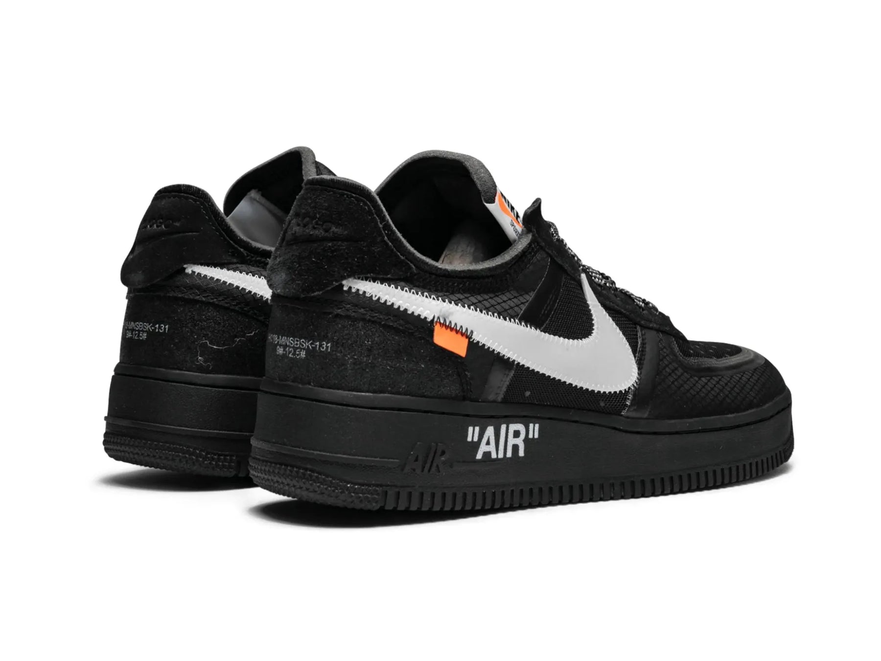 Nike Air Force 1 Low X Off-White "Black White" - street-bill.dk