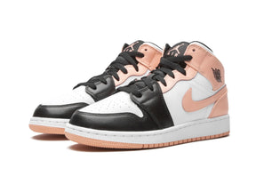 Nike Air Jordan 1 Mid "Crimson Tint Toe" - street-bill.dk