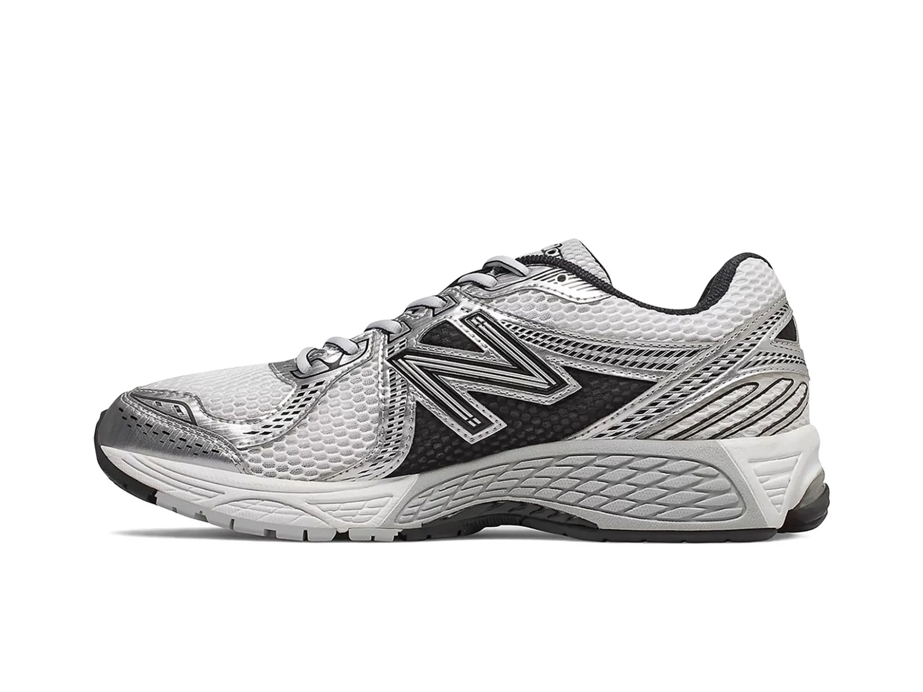 New Balance 860v2 Black White Silver - street-bill.dk