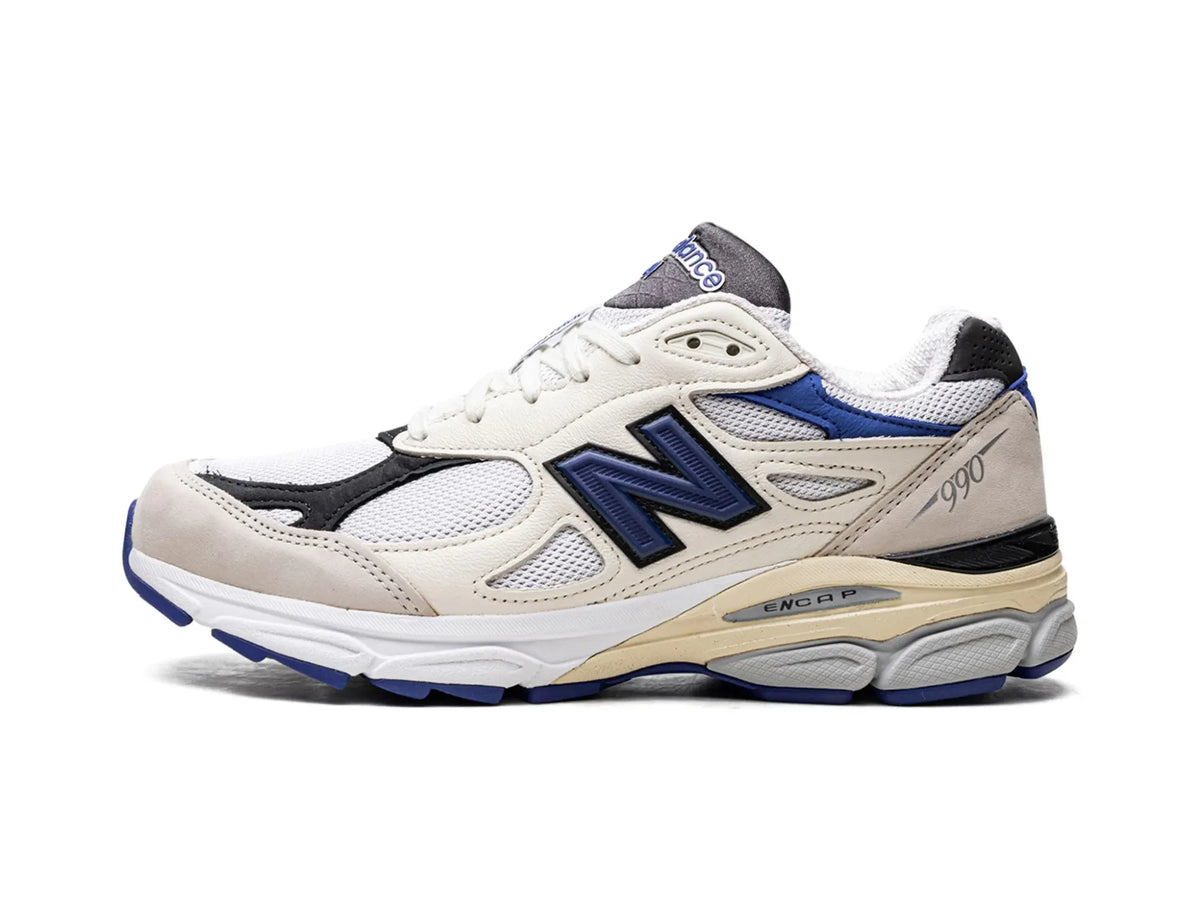 New Balance 990v3 "MiUSA White Blue" - street-bill.dk