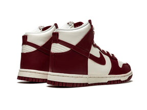 Nike Dunk High Sail "Team Red" - street-bill.dk