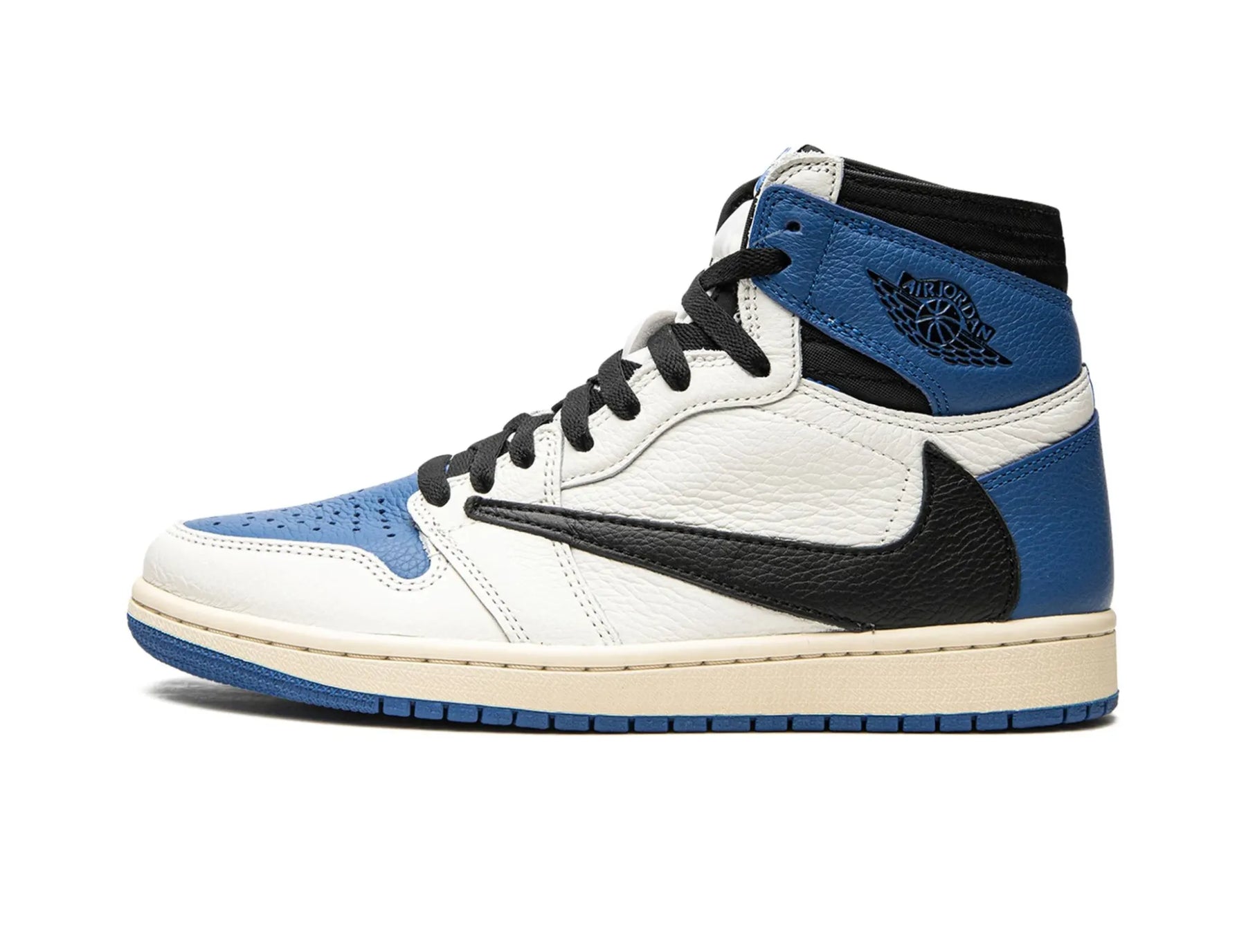 Nike Air Jordan 1 Retro High Travis Scott Fragment "Military Blue" - street-bill.dk