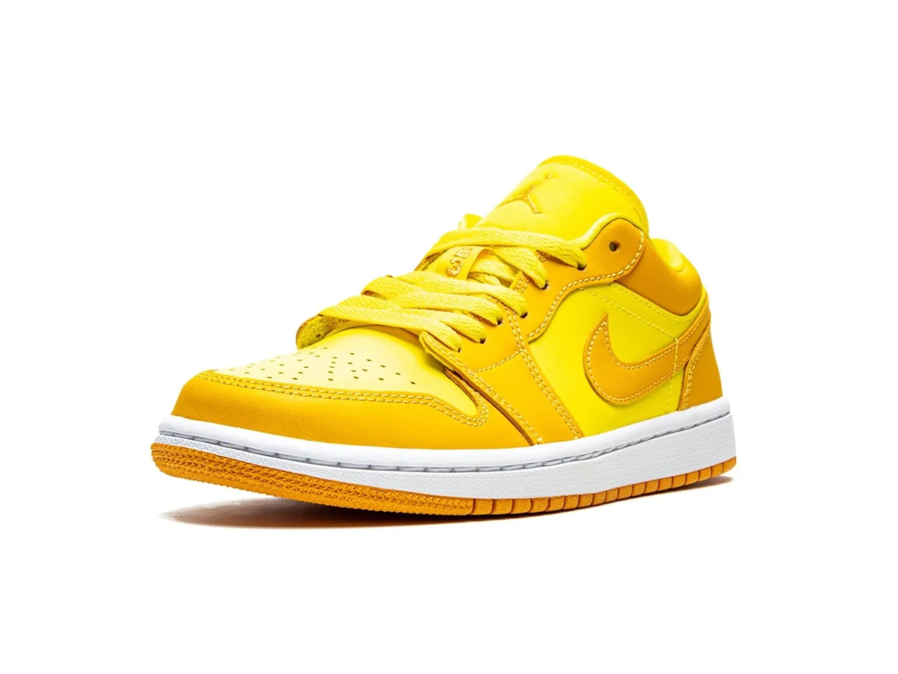 Nike Air Jordan 1 Low Yellow Strike - street-bill.dk