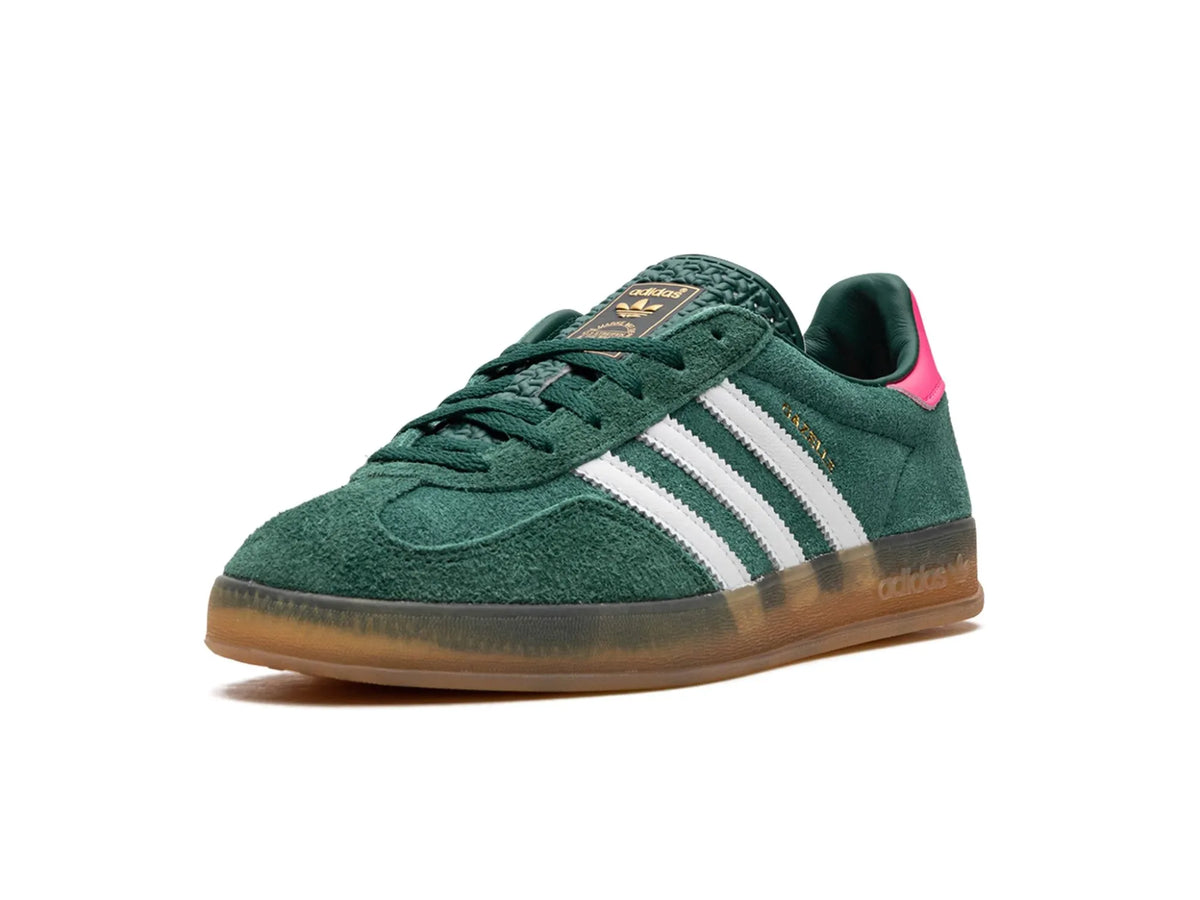 Adidas Gazelle Indoor "Collegiate Green Lucid Pink" - street-bill.dk