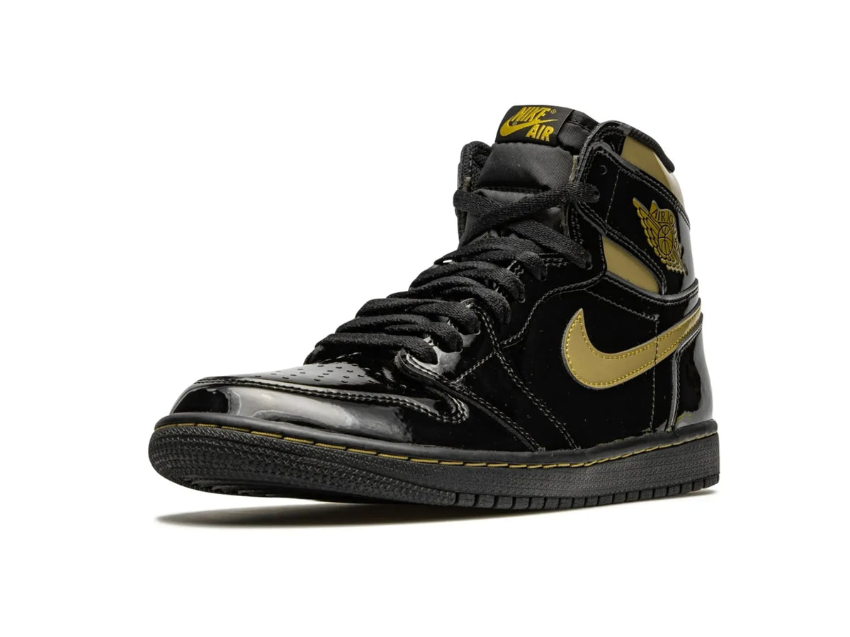 Nike Air Jordan 1 Retro High "Black Metallic Gold" - street-bill.dk