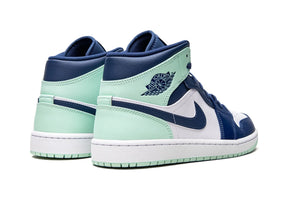 Nike Air Jordan 1 Mid "Mystic Navy Mint Foam" - street-bill.dk