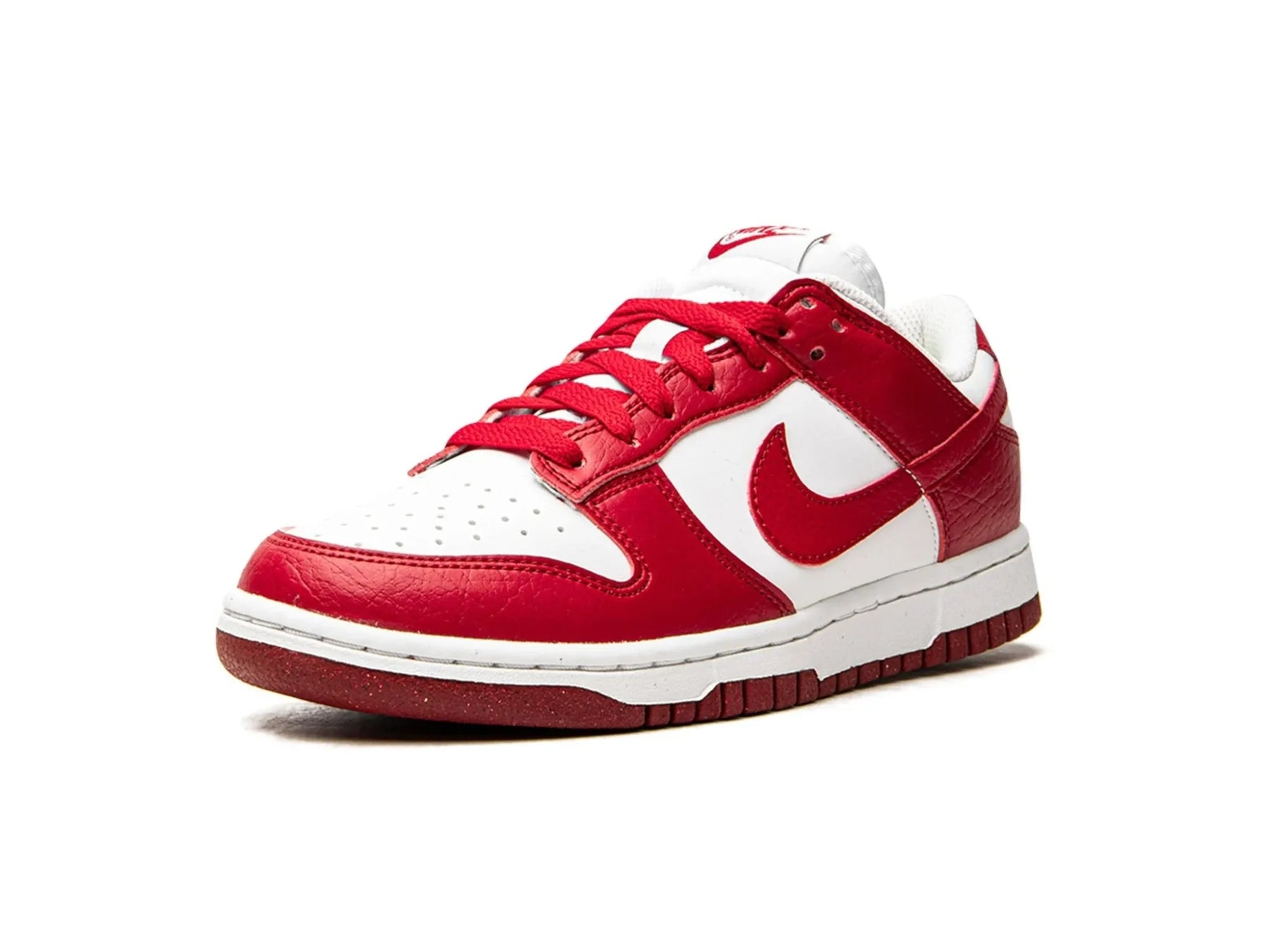 Nike Dunk Low Next Nature "White Gym Red" - street-bill.dk