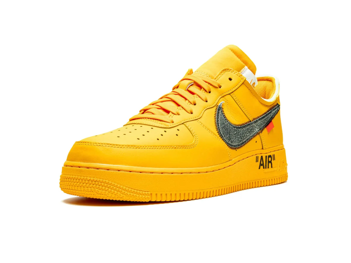 Nike Air Force 1 Low X Off-White "ICA University Gold" - street-bill.dk