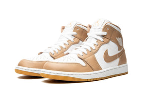 Nike Air Jordan 1 Mid "Tan Gum" - street-bill.dk