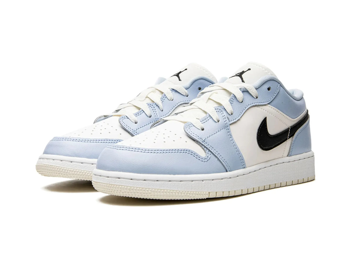 Nike Air Jordan 1 Low "Ice Blue Black" - street-bill.dk