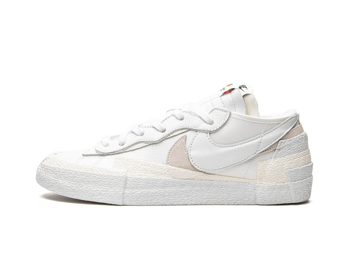 Nike Blazer Low X Sacai "All White" - street-bill.dk