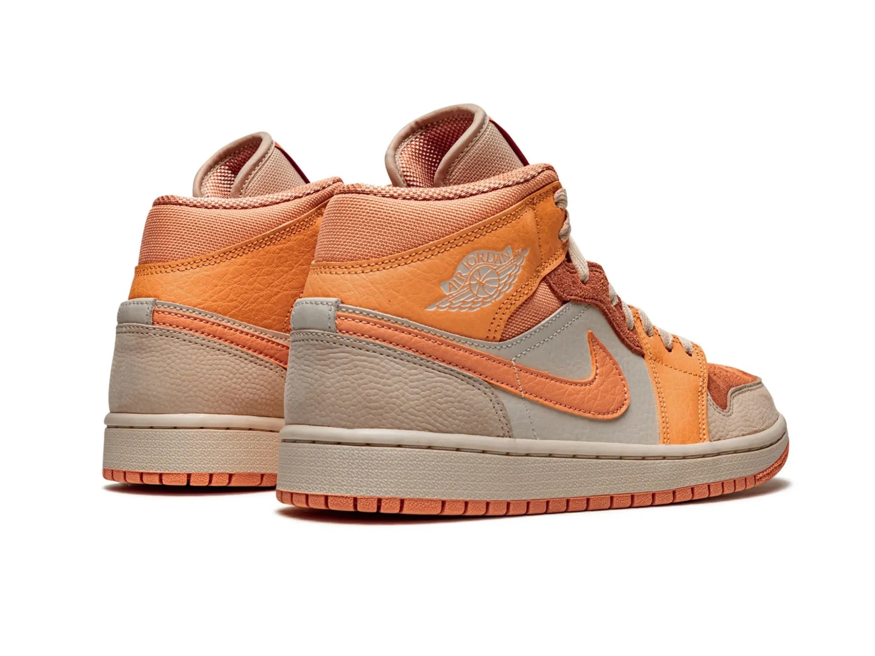 Nike Air Jordan 1 Mid "Apricot Orange" - street-bill.dk