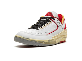 Nike Air Jordan 2 Retro Low SP X Off-White "White Red" - street-bill.dk