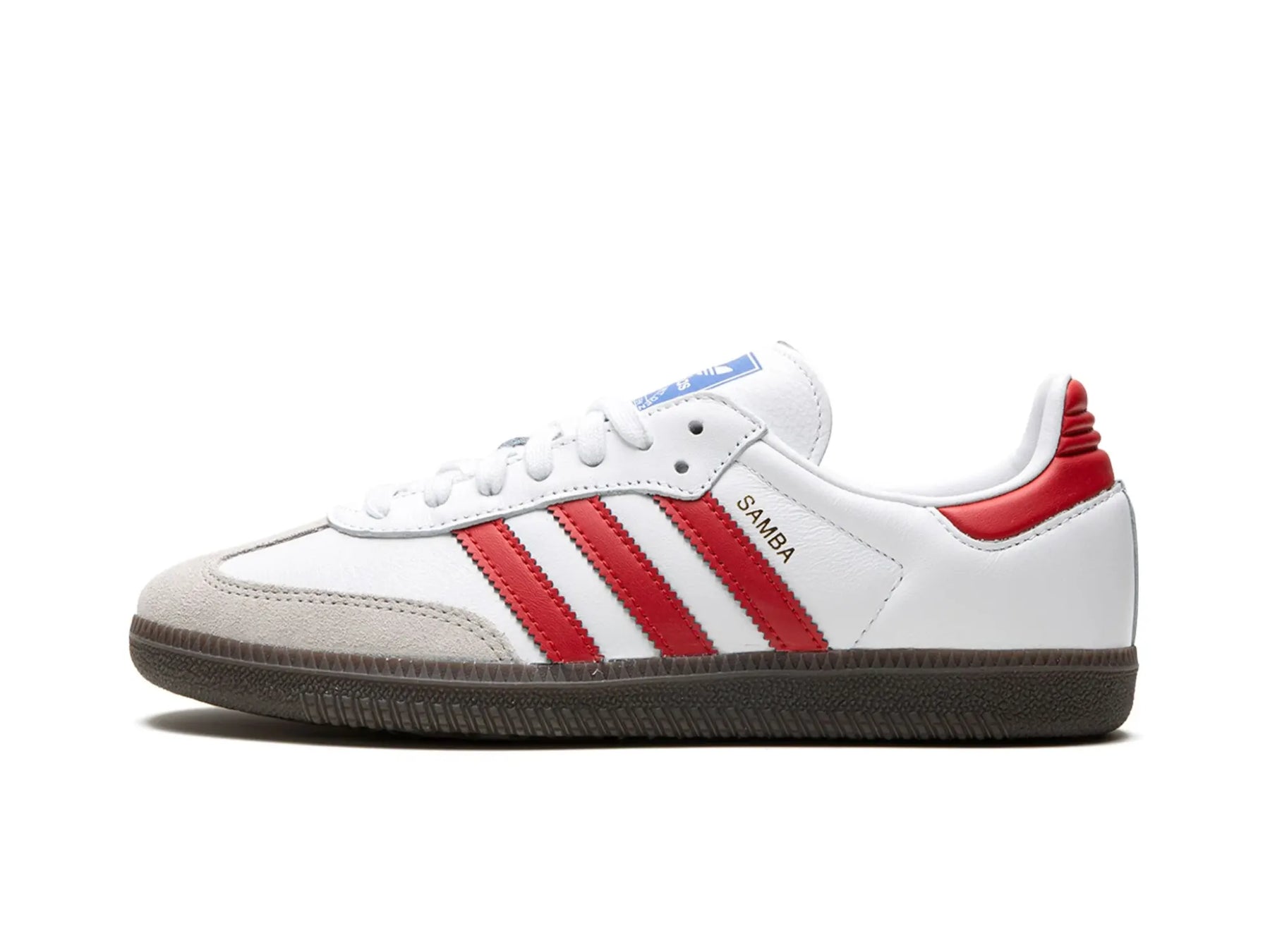 Adidas Samba "White Better Scarlet" - street-bill.dk