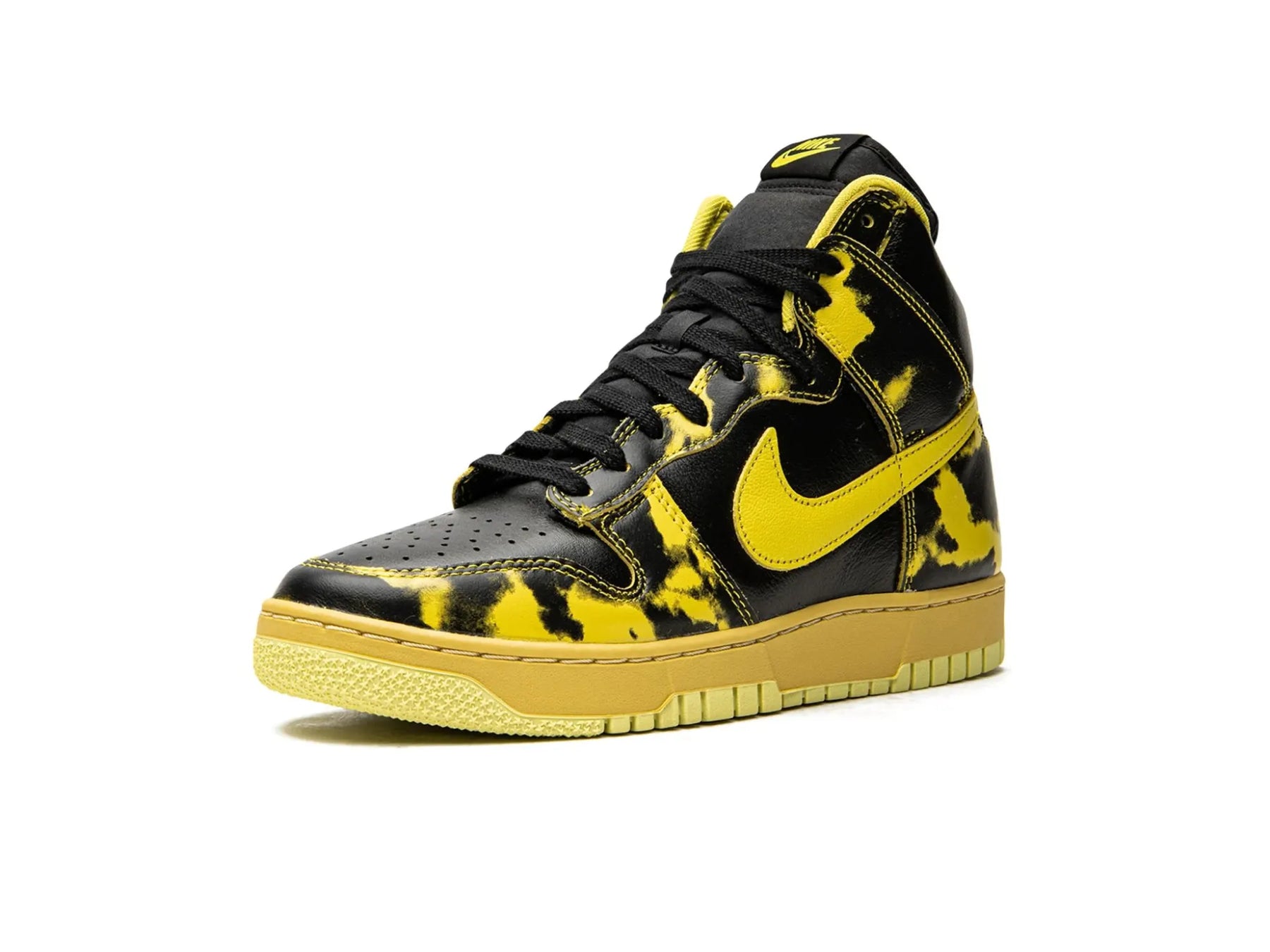 Nike Dunk High 1985 "Yellow Acid Wash" - street-bill.dk